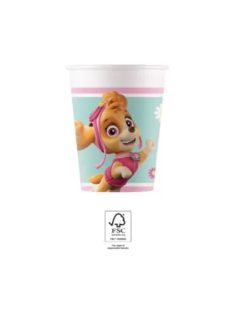   Paw Patrol Skye and Everest, Mancs Őrjárat papír pohár 8 DARABOS 200 ml FSC Nr4