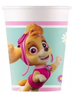   Paw Patrol Skye and Everest, Mancs Őrjárat papír pohár 8 DARABOS 200 ml FSC Nr4