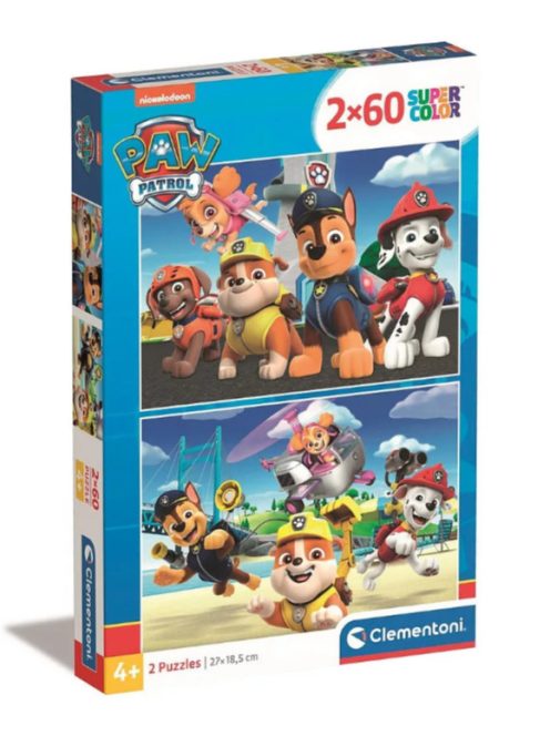 Mancs Őrjárat Squad 2x60 db-os puzzle Clementoni