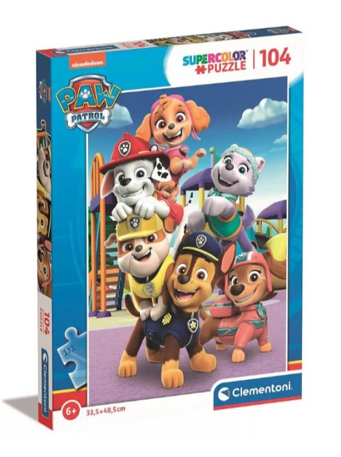 Mancs Őrjárat Stacked 104 db-os puzzle Clementoni