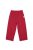 Egyszínű piros gyerek melegítőnadrág (2 munkanapos kiszállítás) UTOLSÓ DARABOK -30% KEDVEZMÉNNYEL