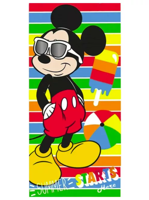 Mickey fürdőlepedő, strandtörölköző 70x140 cm Nr 01