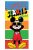 Disney Mickey Starts fürdőlepedő, strand törölköző 70x137 cm (Fast Dry) Nr1