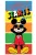 Mickey fürdőlepedő, strandtörölköző 70x140 cm (Fast Dry) Nr 01
