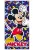 Mickey fürdőlepedő, strandtörölköző 70x140 cm (Fast Dry) Nr 05