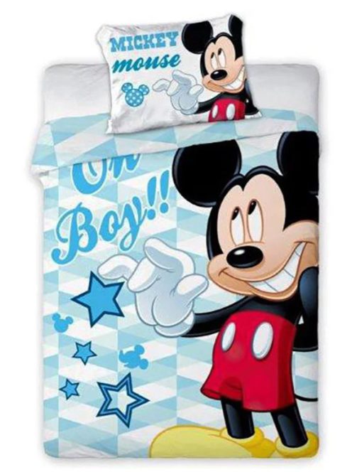 Disney Mickey gyerek ágyneműhuzat 100×135 cm, 40×60 cm Nr2