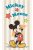 Disney Mickey Star kéztörlő, arctörlő, törölköző 30x50 cm Nr3