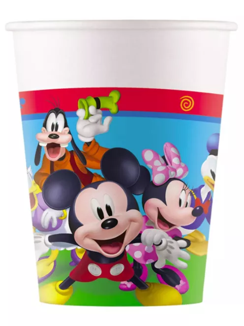 Mickey papírpohár, party pohár 8 DARABOS, 200 ml FSC Nr3