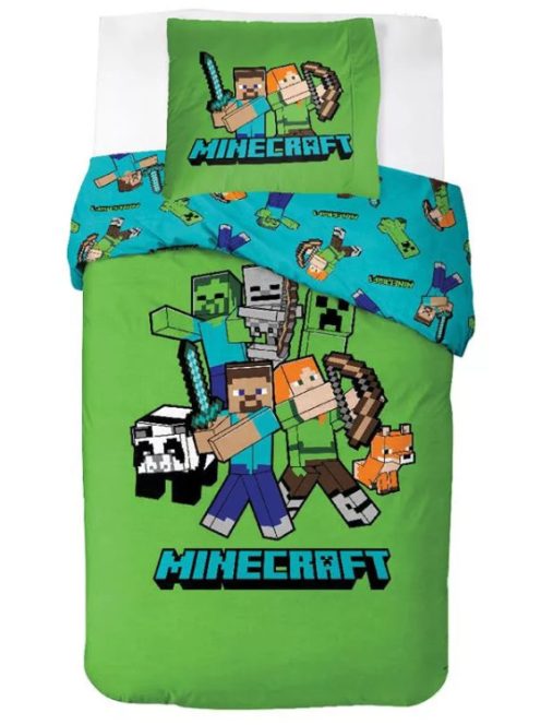 Minecraft Classic Crew ágyneműhuzat 140×200cm, 70×90 cm