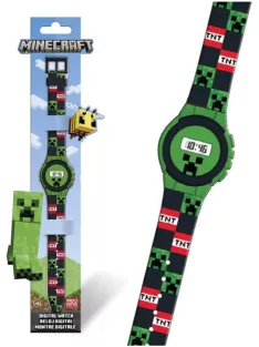 Minecraft digitális karóra Nr1 - ELEMCSERÉRE SZORUL!