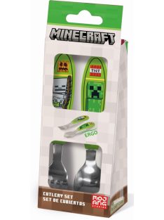 Minecraft Core fém evőeszköz készlet - 2 darabos