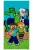 Minecraft fürdőlepedő, strandtörölköző 70x140 cm Nr 10