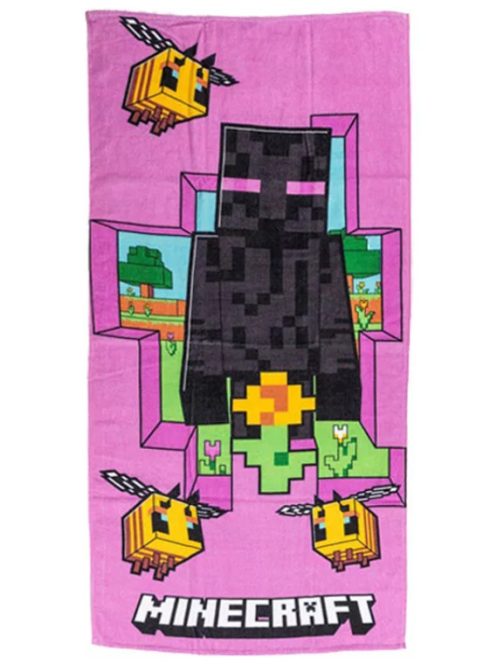 Minecraft Cherry Grove fürdőlepedő, strand törölköző 70x140 cm