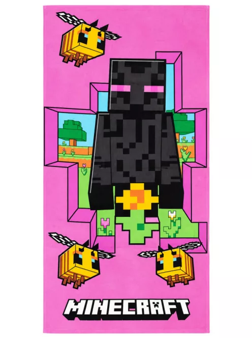 Minecraft fürdőlepedő, strandtörölköző 70x140 cm Nr 12