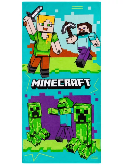 Minecraft fürdőlepedő, strandtörölköző 70x140 cm Nr 17