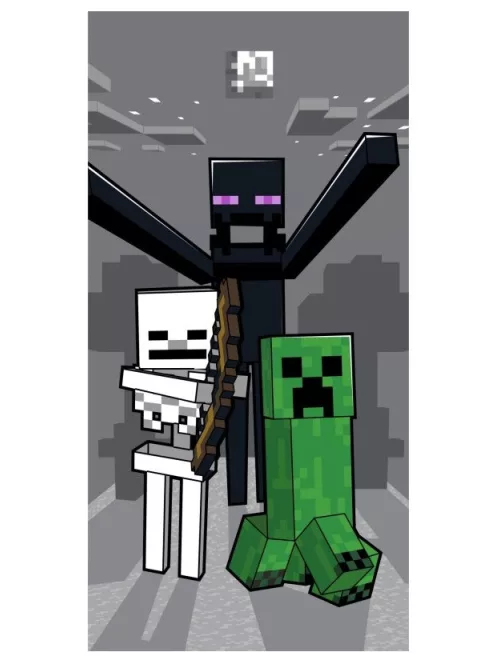 Minecraft fürdőlepedő, strandtörölköző 70x140 cm Nr 04