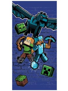   Minecraft Metro Art Survive fürdőlepedő, strand törölköző 70x140 cm