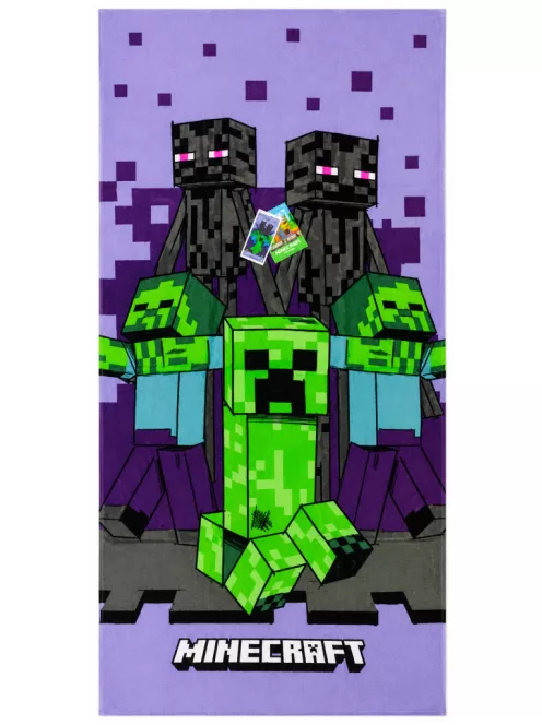 Minecraft fürdőlepedő, strandtörölköző 70x140 cm Nr 07