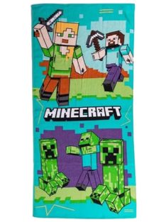   Minecraft Battle fürdőlepedő, strand törölköző 70x140 cm