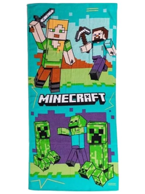 Minecraft Battle fürdőlepedő, strand törölköző 70x140 cm