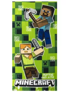   Minecraft fürdőlepedő, strandtörölköző 70x140 cm (Fast Dry) Nr 03