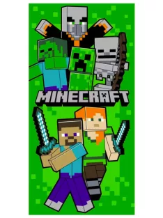   Minecraft fürdőlepedő, strandtörölköző 70x140 cm (Fast Dry) Nr 04