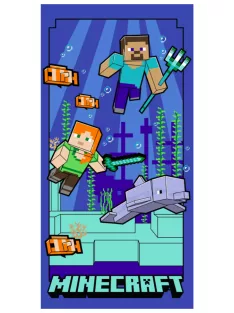   Minecraft fürdőlepedő, strandtörölköző 70x140 cm (Fast Dry) Nr 05