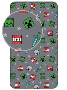 Minecraft We Got This gumis lepedő 90x200 cm Nr1