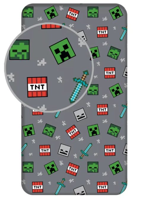 Minecraft We Got This gumis lepedő 90x200 cm Nr1