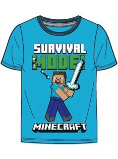   Minecraft gyerek rövid ujjú póló, felső 6 év, 8 év, 9 év, 10 év, 12 év Nr4