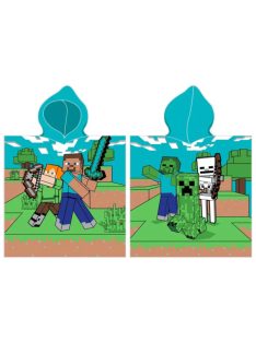   Minecraft Diamond Defender strand törölköző poncsó 50x115 cm