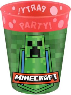 Minecraft micro prémium műanyag pohár 250 ml Nr2