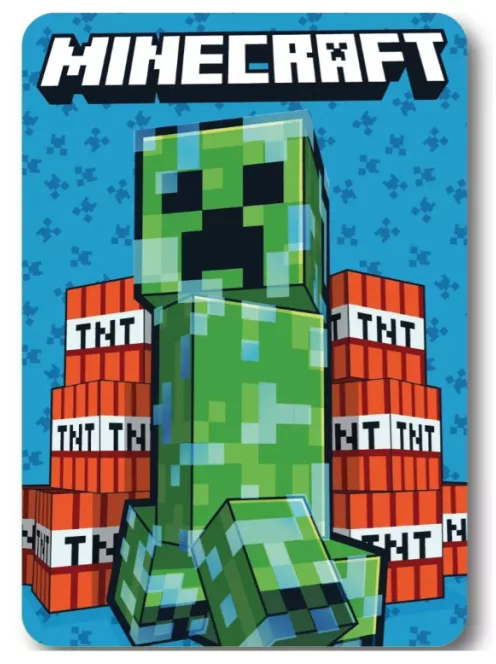 Minecraft polár takaró, pléd 100x140 cm Nr10