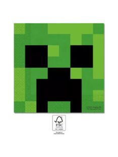 Minecraft szalvéta 20 DARABOS, 33x33 cm FSC