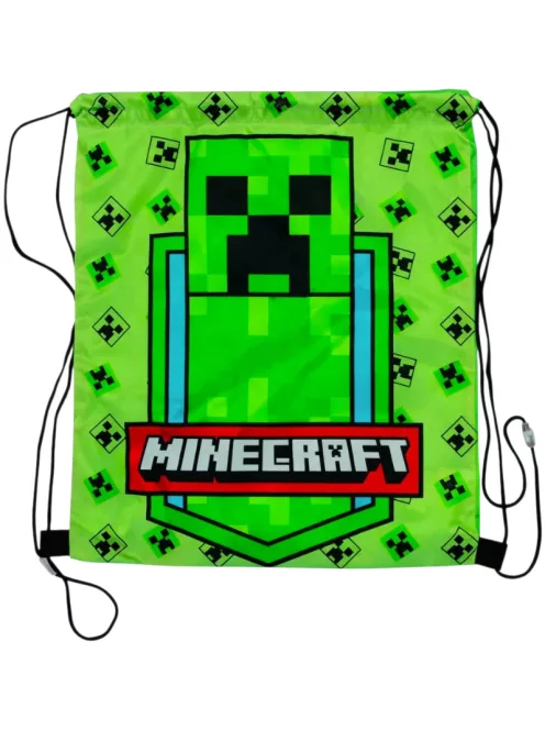 Minecraft Green Zone tornazsák, sporttáska 40 cm Nr4