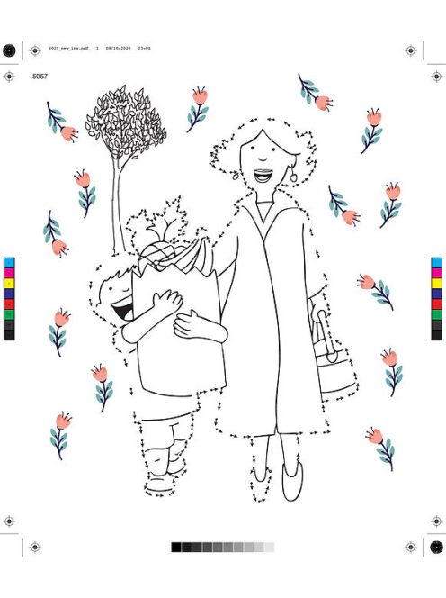 Minket körülvevő világ színező - Kiddo foglalkoztató füzet
