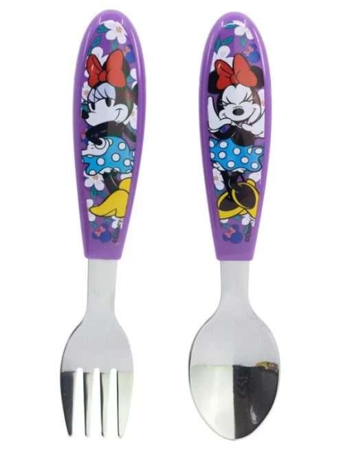 Disney Minnie Sunshine fém evőeszköz készlet - 2 darabos