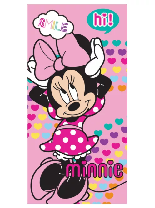 Minnie fürdőlepedő, strandtörölköző 70x140 cm (Fast Dry) Nr 02