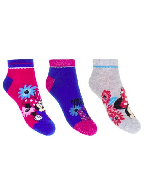 Minnie gyerek titokzokni 3 pár/csomag 23-34 Nr1