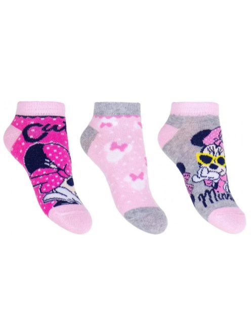 Minnie gyerek titokzokni 3 pár/csomag 23-34 Nr4