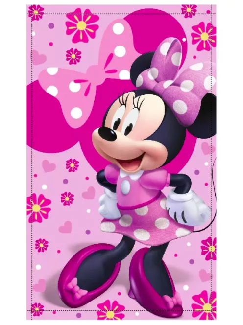 Minnie kéztörlő, arctörlő, törölköző 30x50 cm Nr 04