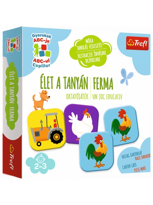 Móka tanulás és fejlesztés sorozat - Élet a tanyán oktató játék - Trefl