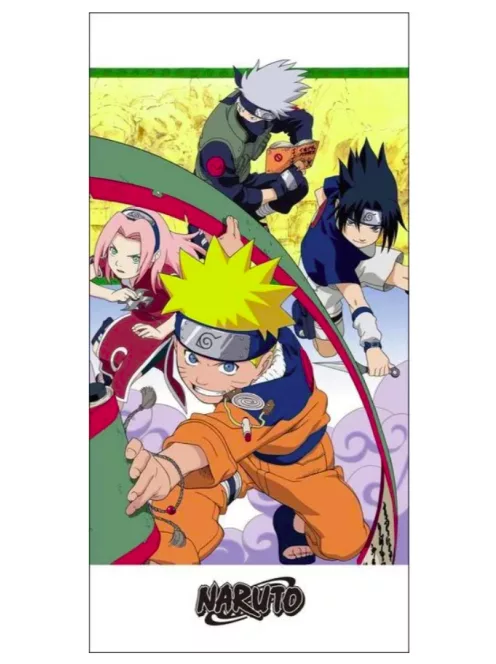 Naruto fürdőlepedő, strandtörölköző 70x140 cm Nr 02