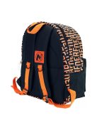 Nerf iskolatáska, táska 42 cm - Fekete-narancs
