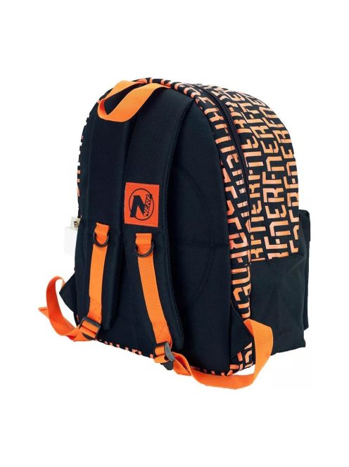 Nerf iskolatáska, táska 42 cm - Fekete-narancs