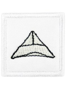   Ovis jel, Bölcsis jel, felvarrható, textilragasztóval felragasztható - Csákó