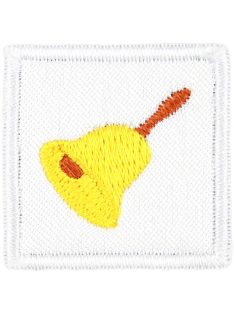   Ovis jel, Bölcsis jel, felvarrható, textilragasztóval felragasztható - Csengő