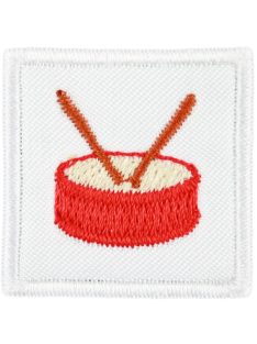   Ovis jel, Bölcsis jel, felvarrható, textilragasztóval felragasztható - Dob