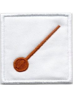   Ovis jel, Bölcsis jel, felvarrható, textilragasztóval felragasztható - Fakanál