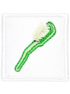   Ovis jel, Bölcsis jel, felvarrható, textilragasztóval felragasztható - Fogkefe